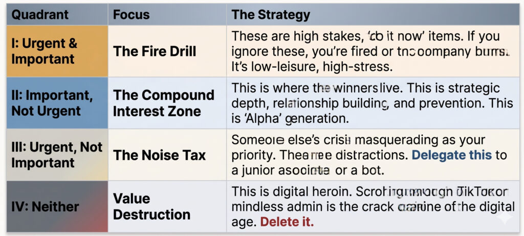 Eisenhower Matrix